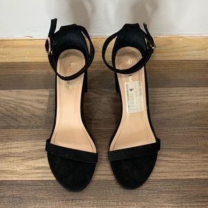 Black heels